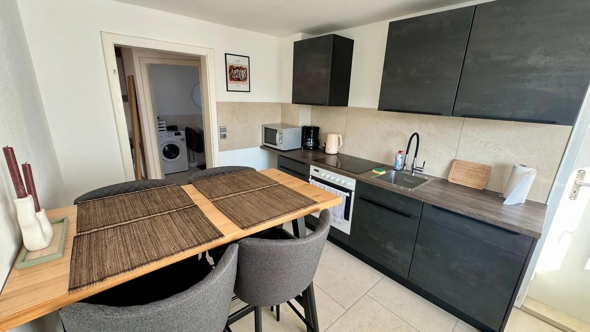 3 Zimmer Apartment Mit Flussblick - Self Check-In Eggenfelden